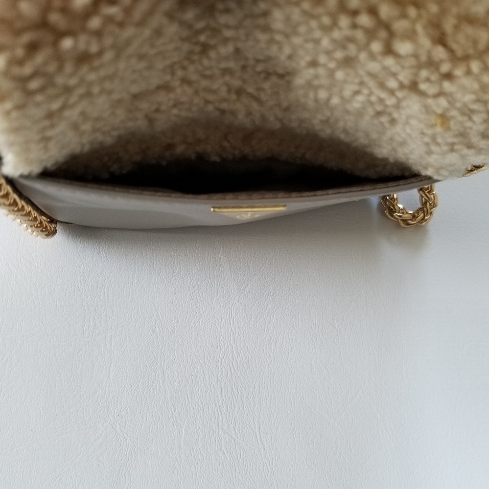 Sam Edelman Fur /Snakeskin Shoulder bag - Picture 10 of 12